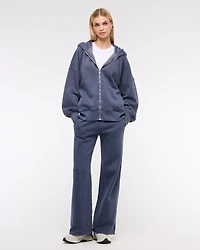 Oversized Sunday Hooded Full-Zip
