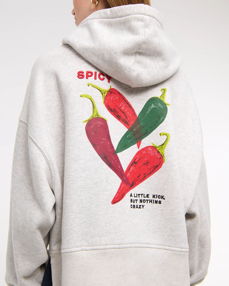 Fruit Graphic Hoodie