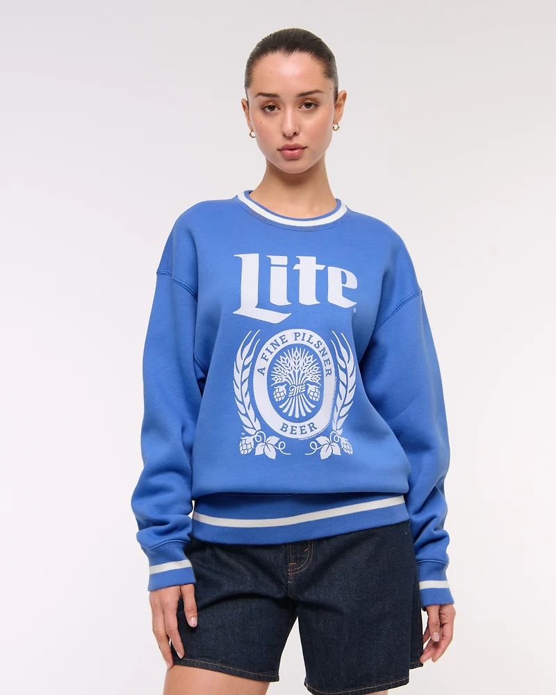 Miller Lite Oversized Sunday Crew