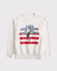 Bruce Springsteen Oversized Sunday Crew