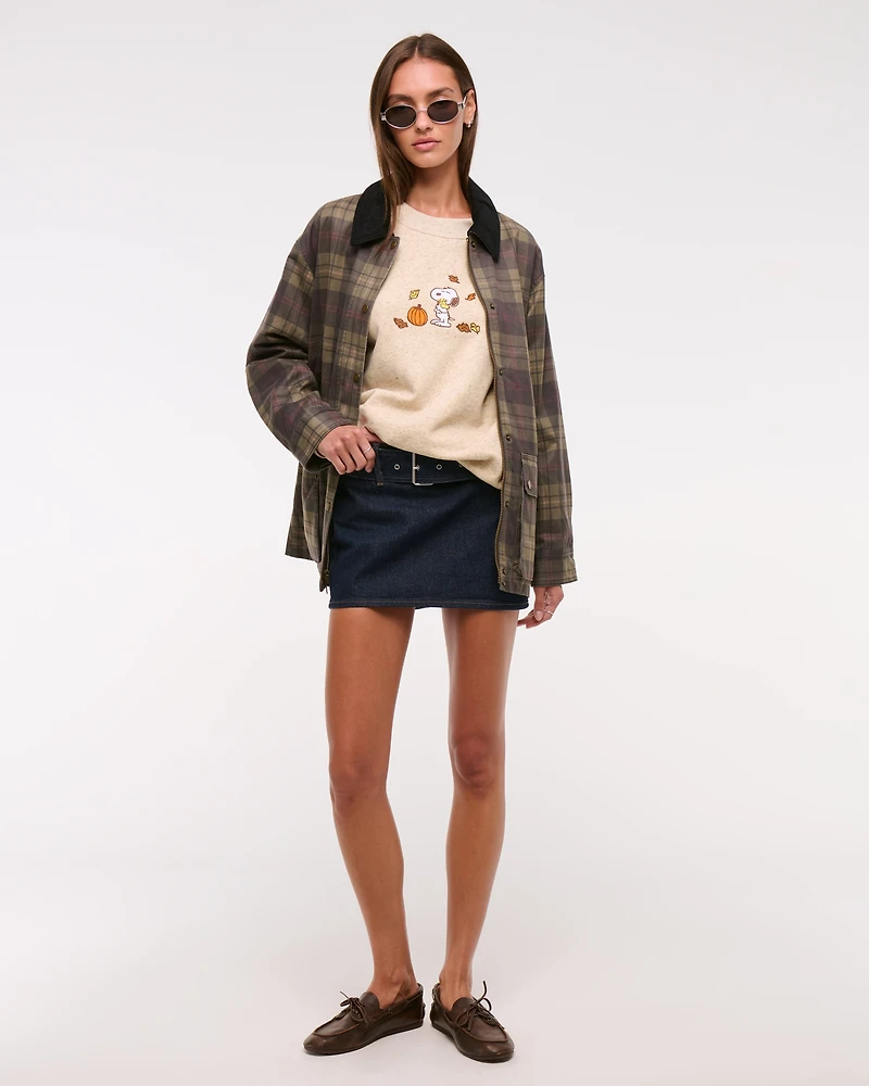 Snoopy Graphic Sunday Crew