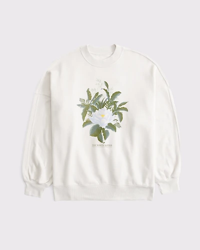 The White Lotus Graphic Oversized Sunday Crew