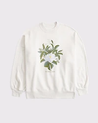 The White Lotus Graphic Oversized Sunday Crew
