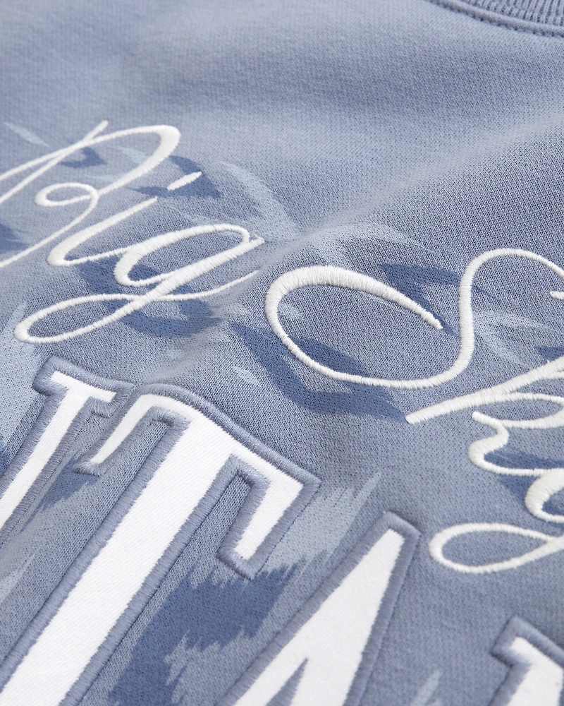 Wyoming Oversized Sunday Crew