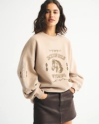 Wyoming Oversized Sunday Crew