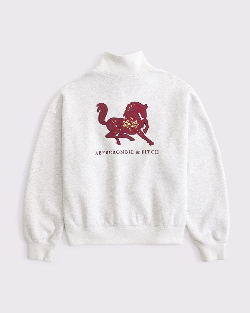 Lunar New Year Sunday Half-Zip