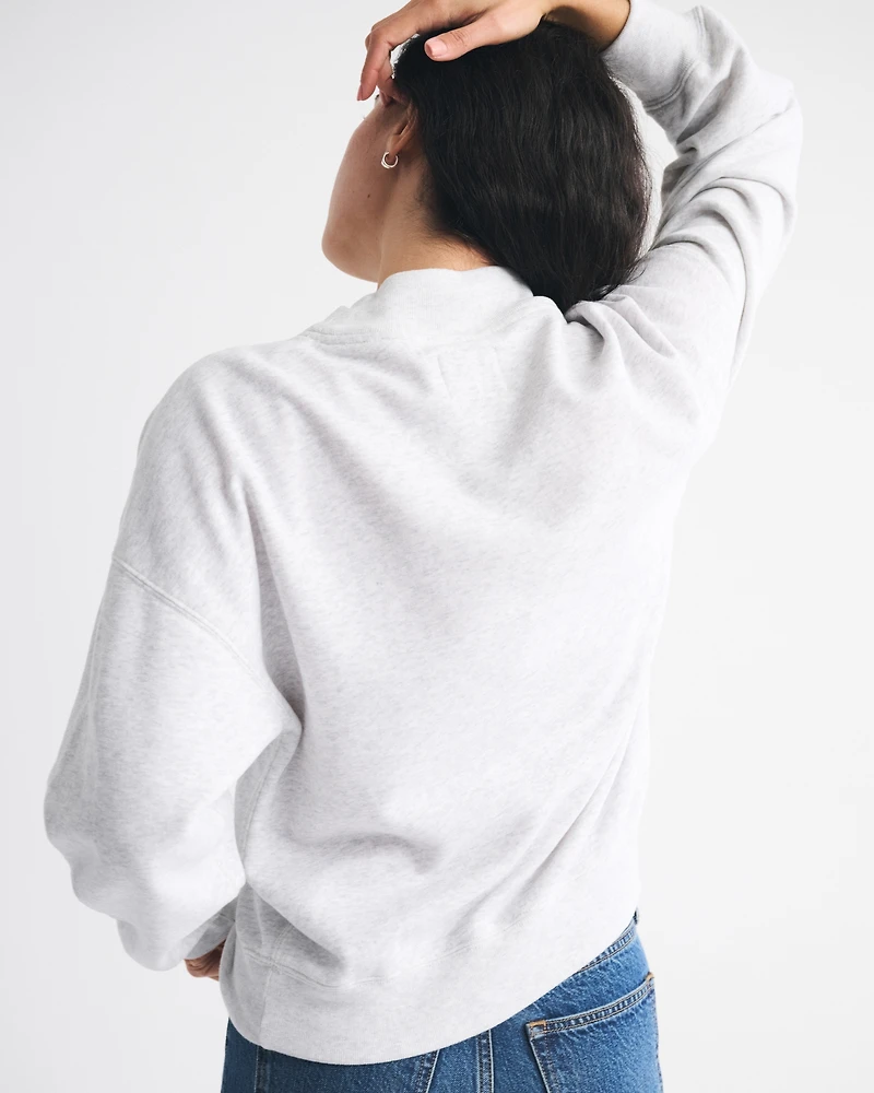 Snoopy Sunday Mockneck Crew