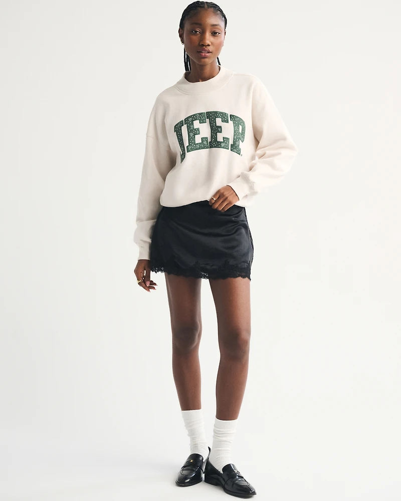 Jeep Graphic Oversized Sunday Crew