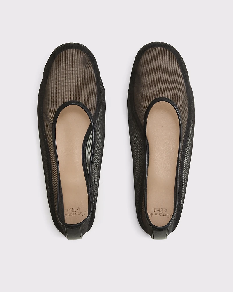 Mesh Balletic Flats