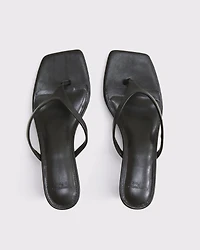 Thong Kitten Heel Sandals