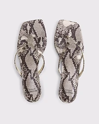 Thong Kitten Heel Sandals