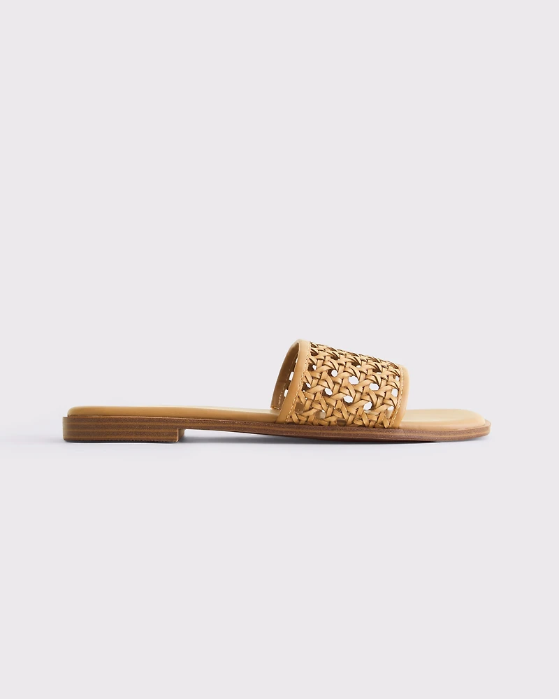 Woven Slide Sandals