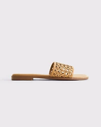 Woven Slide Sandals