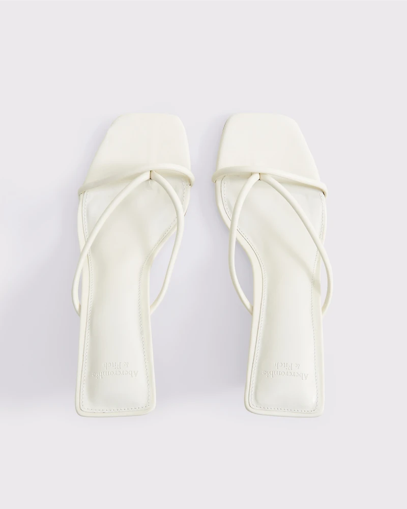 Thong Strappy Wedge Sandals