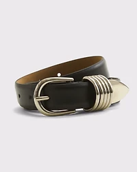 Essential Rounded Suede Belt