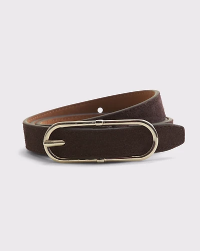 Oval Buckle Belt