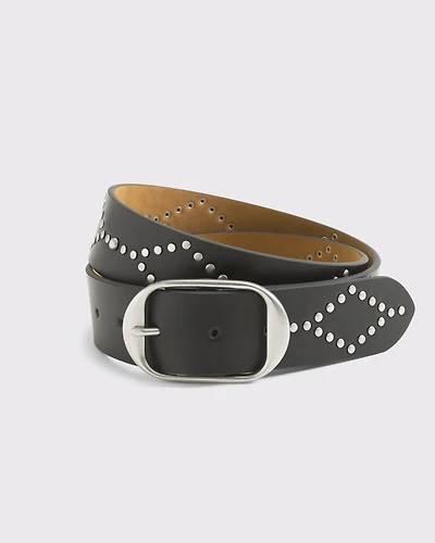 Squoval Studded Belt