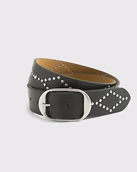 Squoval Studded Belt