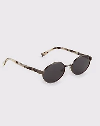 Wire Frame Oval Sunglasses