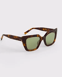 Wide Cat Eye Sunglasses