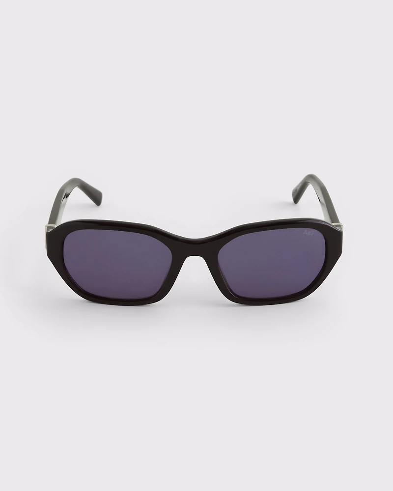 Angled Rectangular Sunglasses
