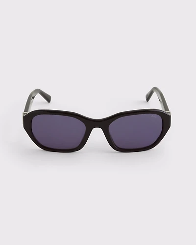 Angled Rectangular Sunglasses