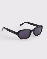 Angled Rectangular Sunglasses