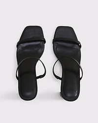 Double-Strap Block Heels