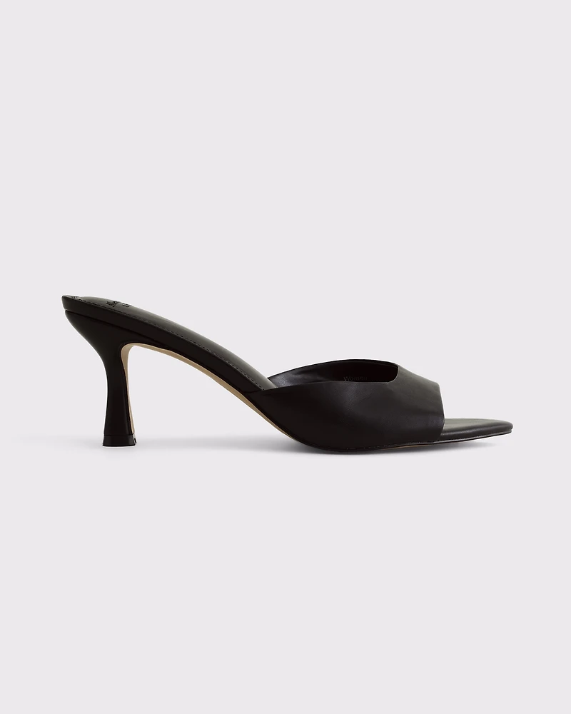 Slip-On Mule Heels