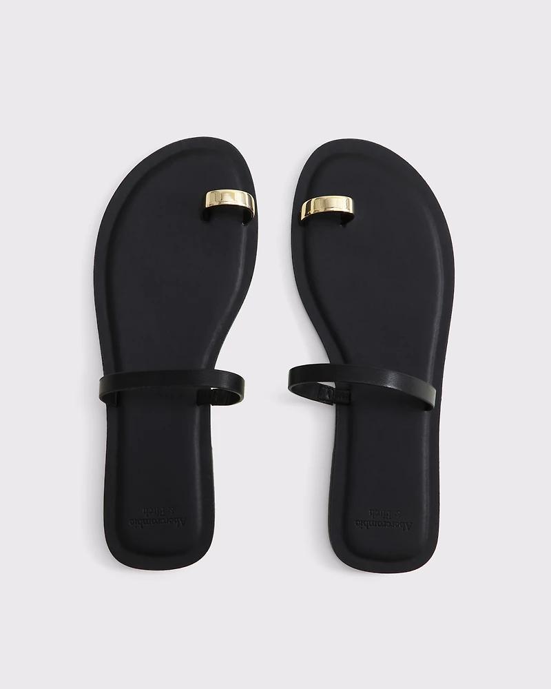 Toe-Loop Sandals