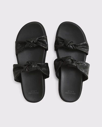 Double-Strap Knotted Sandals