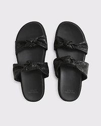 Double-Strap Knotted Sandals