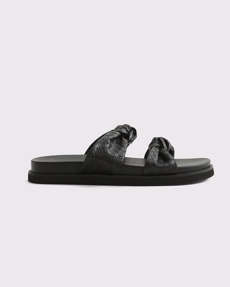 Double-Strap Knotted Sandals