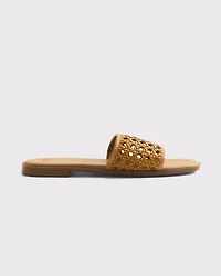 Woven Slide Sandals