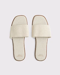 Canvas Slide Sandals
