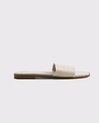 Canvas Slide Sandals