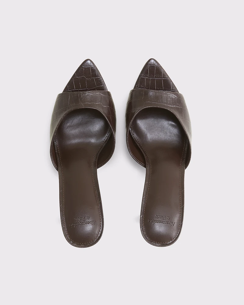Slip-On Mule Heels