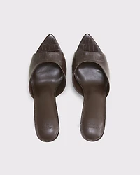 Slip-On Mule Heels