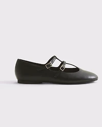 Mary Jane T-Strap Flats