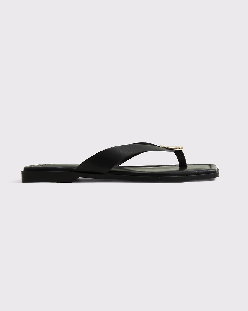 Hardware Thong Sandals