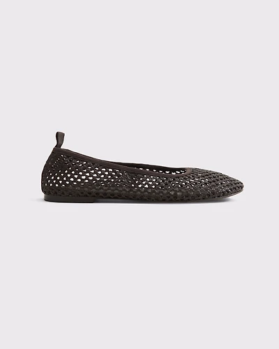 Woven Balletic Flats