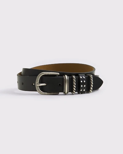 Leather Keeper Belt