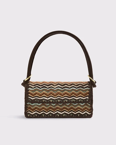 Raffia Shoulder Bag