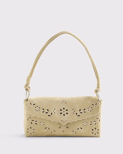 Cutwork Shoulder Bag