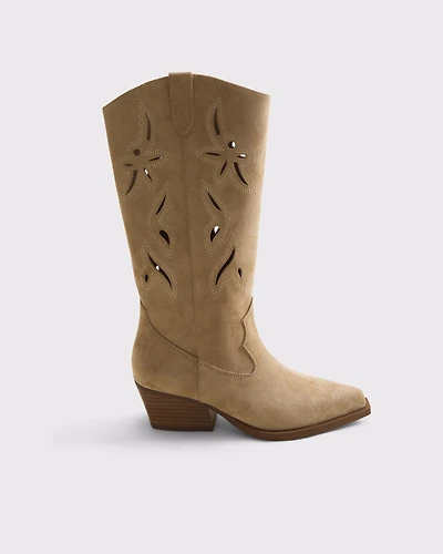 Western Cutwork Boots