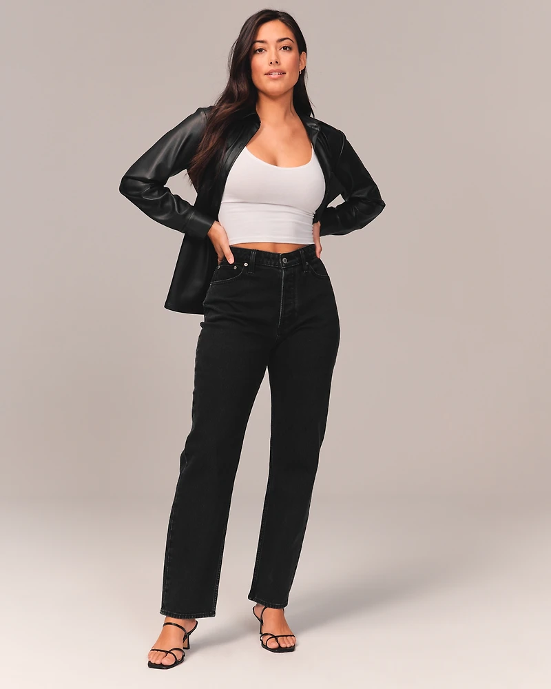 Curve Love High Rise Dad Jean