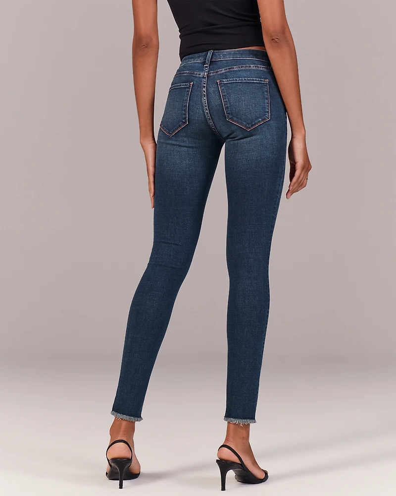 Mid Rise Super Skinny Jeans