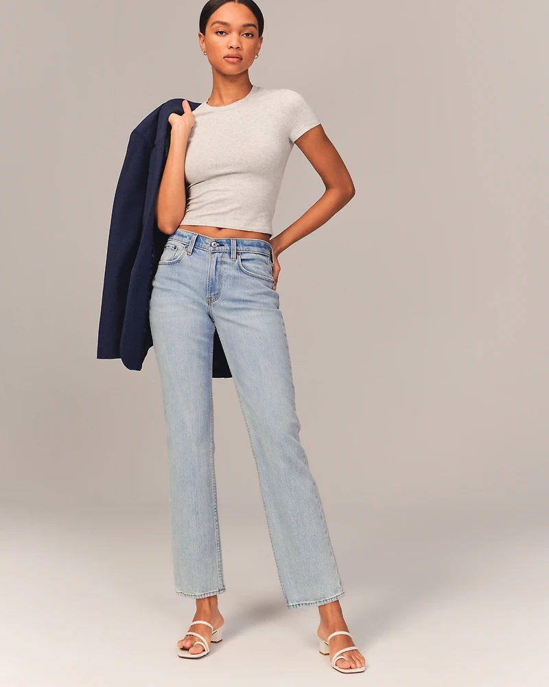 Mid Rise 90s Boy Jean