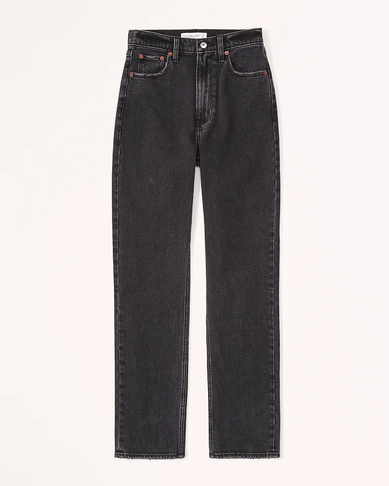 Ultra High Rise Ankle Straight Jean