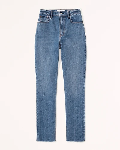 Curve Love Ultra High Rise 90s Straight Jean
